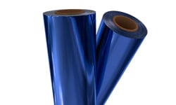 Electric Blue Laminating Foil Supplies