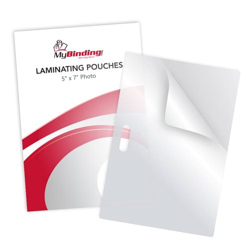 5 x 7 Photo Laminating Pouches with Slots