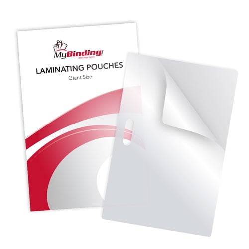 Giant Size Laminating Pouches with Slots