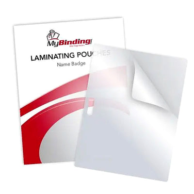 Name Badge Laminating Pouches With Slots