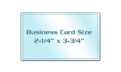 Cold Laminating Pouches for Business Cards