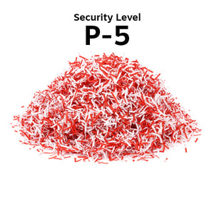 Level P-5 High-Security Shredders