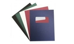Linen Binding Covers with Window