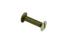 Metallic Olive Aluminum Screw Posts