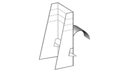 Peel and Stick Paper Easels