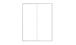 Perforated Paper from Left Edge