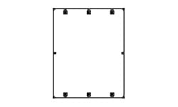 Perforated Rotary File Cards with No Tabs