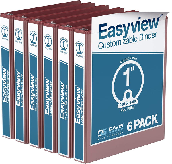 Colored View Binders