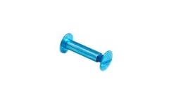 Metallic Turquoise Aluminum Screw Posts