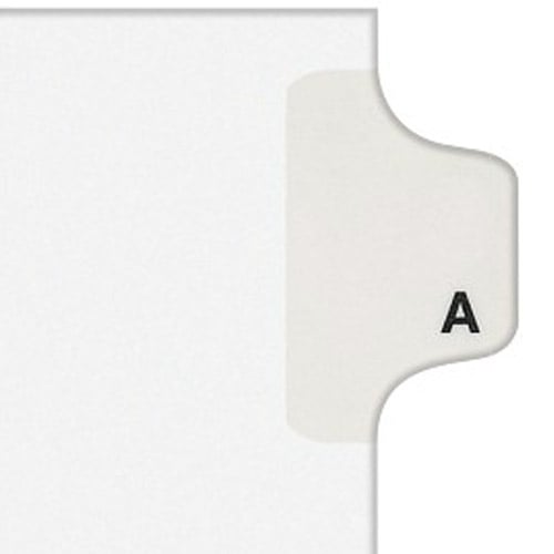 Avery A Individual Legal Index Avery Style Dividers - 01401 - Clearance Sale
