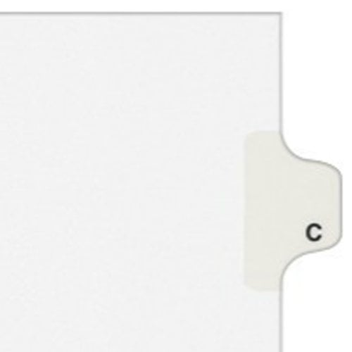Avery C Individual Legal Index Avery Style Dividers - 01403 - Clearance Sale