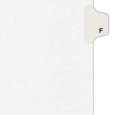 Avery F Individual Legal Index Avery Style Dividers - 01406 - Clearance Sale