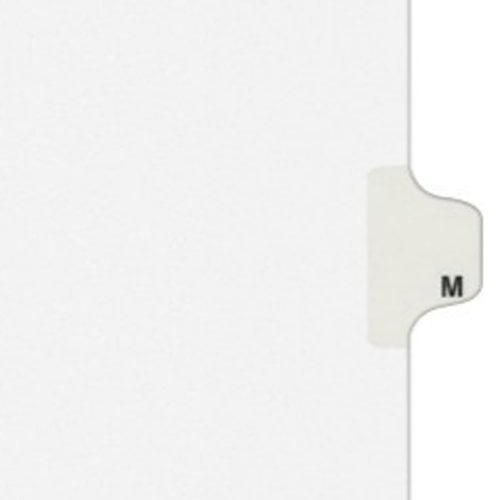 Avery M Individual Legal Index Avery Style Dividers - 01413 - Clearance Sale