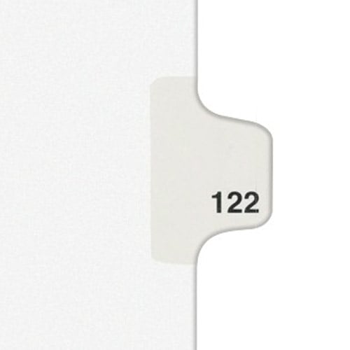 Avery Q Individual Legal Index Avery Style Dividers - 01417 - Clearance Sale