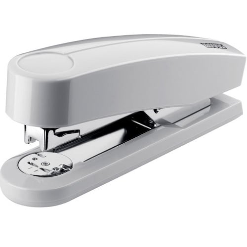 Novus B4FC Compact Flat Clinch Executive Stapler - Grey