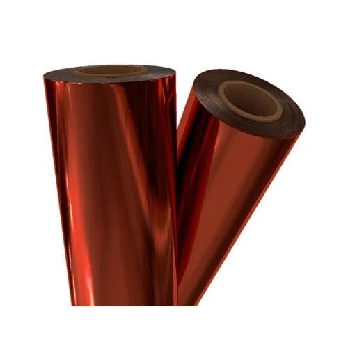 Orange Metallic 12" x 500' Laminating / Toner Fusing Foil - 2 Rolls
