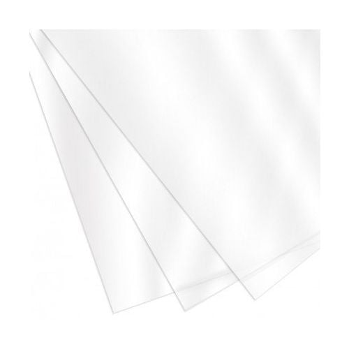 8.75" x 11.25" Clear Gloss Covers [7 Mil, Square Corners, With Tissue] (100pk) - Clearance Sale