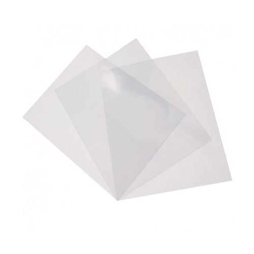 8.75" x 11.25" Clear Gloss Covers [7 Mil, Square Corners, With Tissue] (100pk) - Clearance Sale