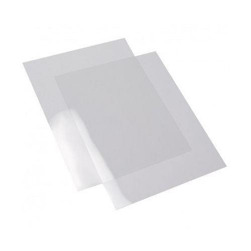 8.75" x 11.25" Clear Gloss Covers [7 Mil, Square Corners, With Tissue] (100pk) - Clearance Sale