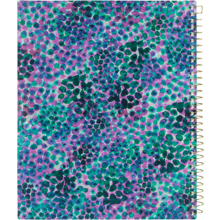 Five Star Artist Touch 8.5" x 11" Cool Tone Colors Academic Planner - 1/PK