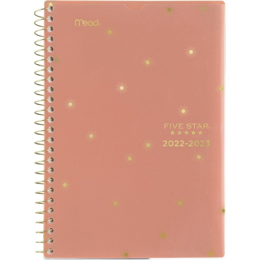Five Star 8.5" x 5.5" 12-Month Academic Planner - 1/PK