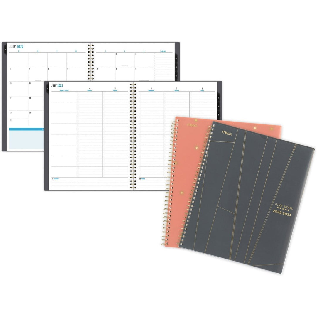 Five Star 12-Month 8.5" x 11" Academic Planner - 1/PK