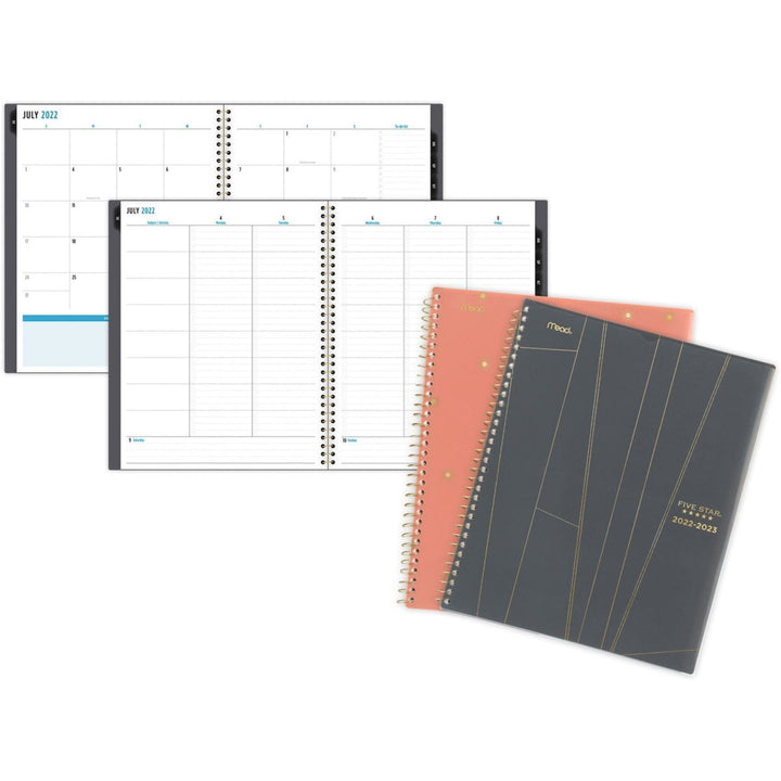 Five Star 12-Month 8.5" x 11" Academic Planner - 1/PK