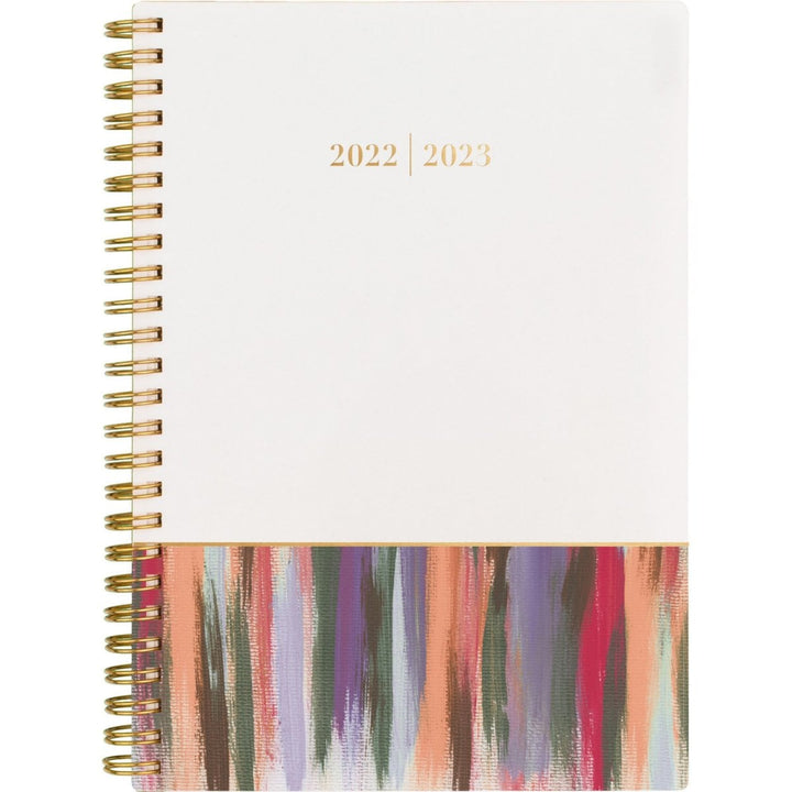Cambridge Expression 8.5" x 5.5" Painted Stripes Academic Planner - 1/PK