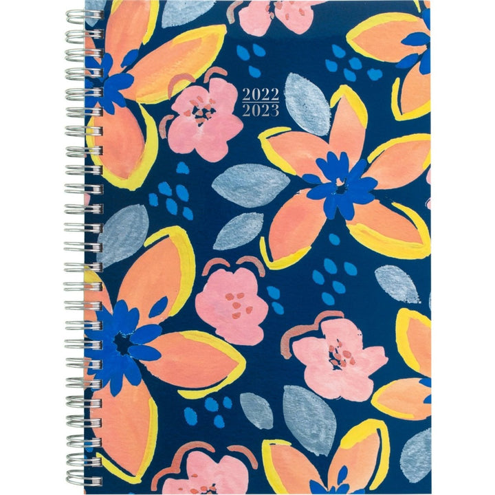 Cambridge Joyful 8.5" x 5.5" Floral Academic Planner - 1/PK