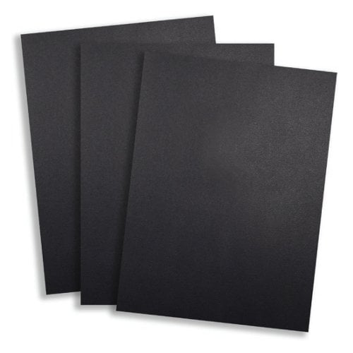 8.5" x 11" Black Coverbind Guardian Composition Covers - 50pk
