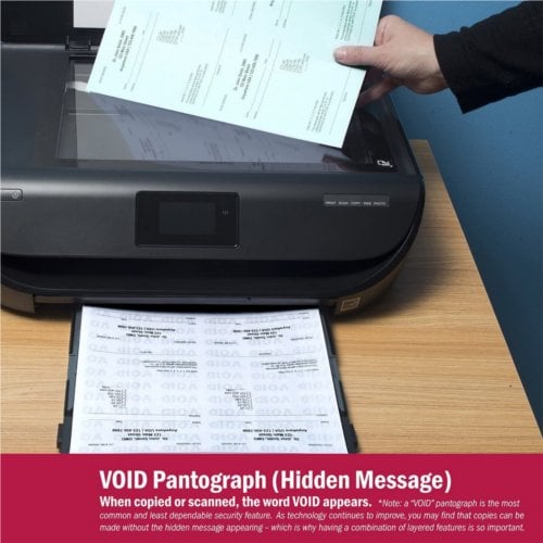 DocuGard Advanced Medical Security Papers [7 Features,8 1/2" x 11", 24# Green, 2500 Sheets/Carton]