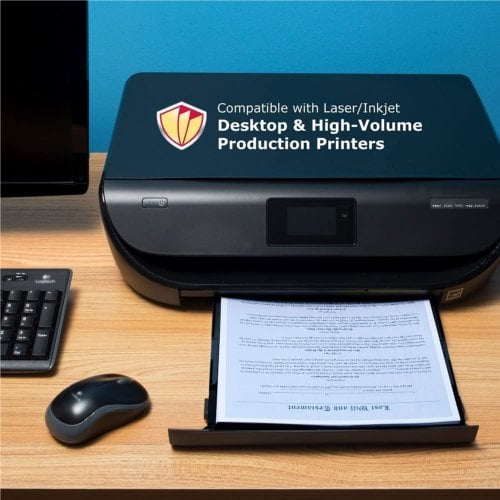 DocuGard Multi-Purpose Security Papers [7 Features, 8 1/2" x 11", 24# Blue, 2500 Sheets/Carton]