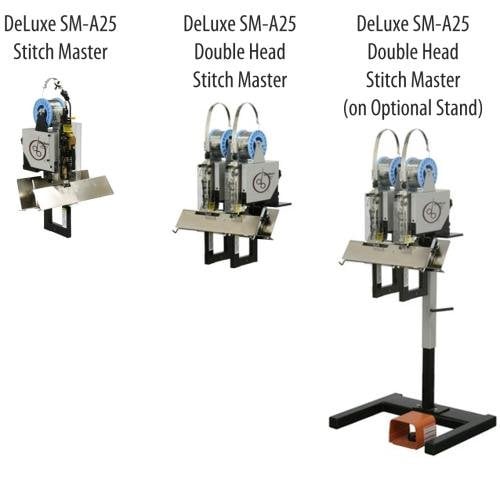 Deluxe StitchMaster Single-Head Stitching Machine and Accessories