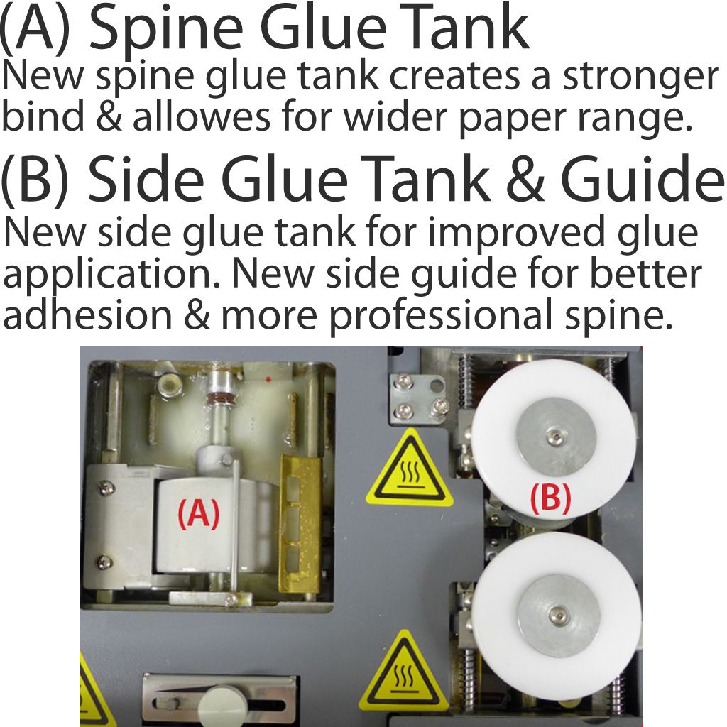 Binding Glue and Spine Tape for Duplo DB-290 Perfect Binding Machine