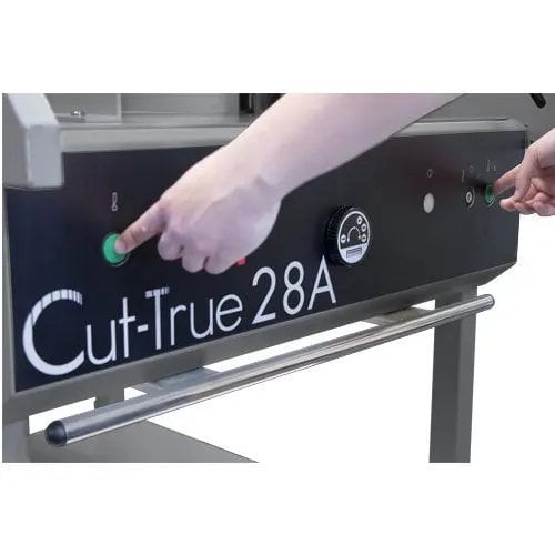 Formax Cut-True 28A Automatic Electric Programmable Guillotine Cutter and Accessories