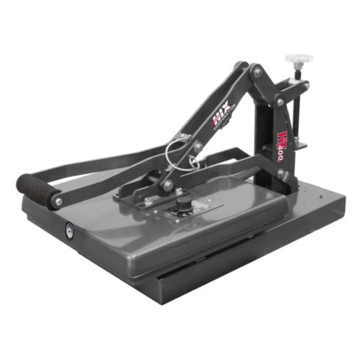 HIX HT-400E Analog Clam Shell Press with 15" x 15" Platen & Accessories
