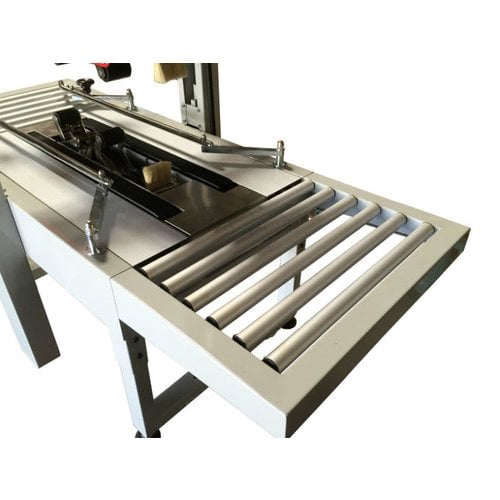 SealerSales CS-6050 Semi-Automatic Carton Sealer w/ 3" Tape Head and Top and Bottom Drive Belts