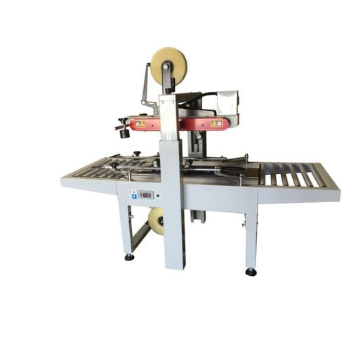 SealerSales CS-6050 Semi-Automatic Carton Sealer w/ 3" Tape Head and Top and Bottom Drive Belts