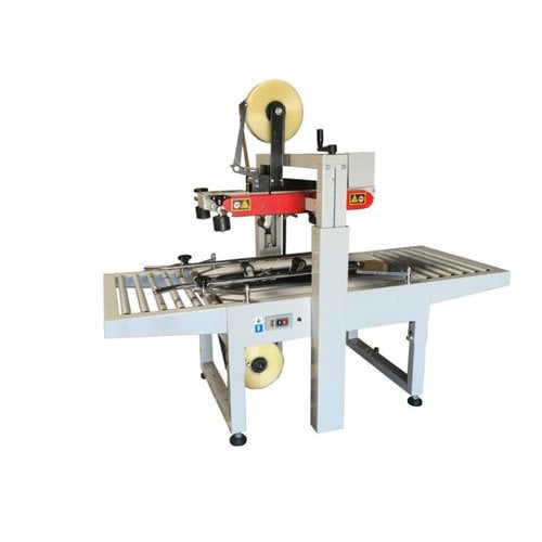 SealerSales CS-6050 Semi-Automatic Carton Sealer w/ 3" Tape Head and Top and Bottom Drive Belts