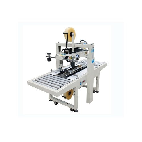 SealerSales CS-6050 Semi-Automatic Carton Sealer w/ 3" Tape Head and Top and Bottom Drive Belts