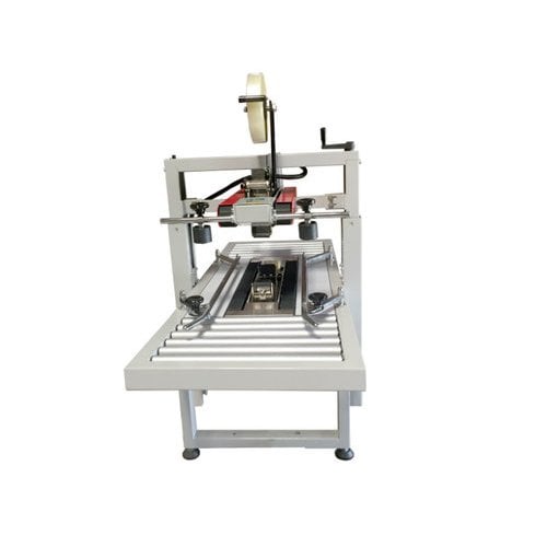 SealerSales CS-6050 Semi-Automatic Carton Sealer w/ 3" Tape Head and Top and Bottom Drive Belts