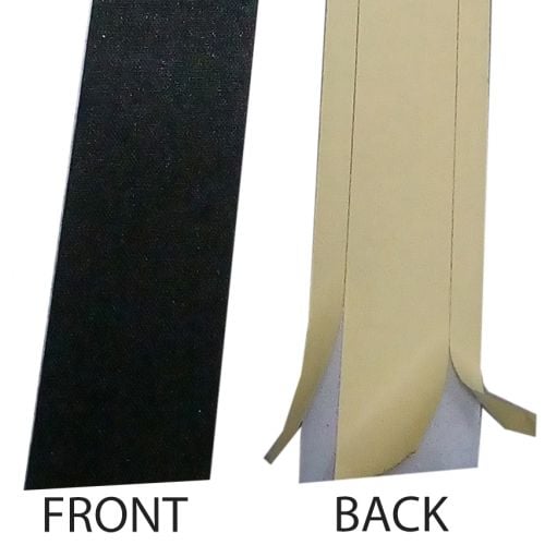 Duplo DB-290 Black 1 1/5" W x 11" H Tape Binding Spine Strips - 100PK