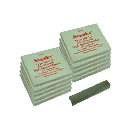 Staplex® Type HO-1/2" High Capacity Staples - 1,000/Box