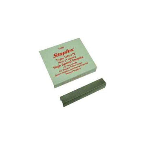Staplex® Type HO-1/2" High Capacity Staples - 1,000/Box