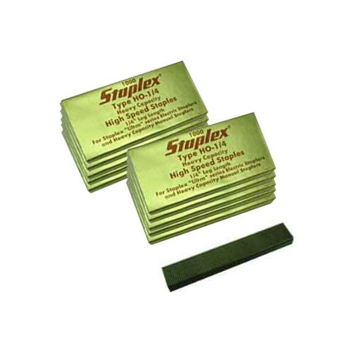 Staplex® Type HO-1/4" High Capacity Staples 1,000/Box