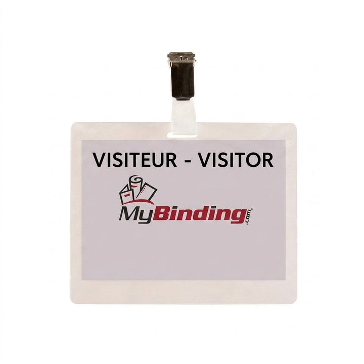 3" x 4" Self-Laminating ID Badge Size Pouches- (Horizontal, Without Clip) - 100pk