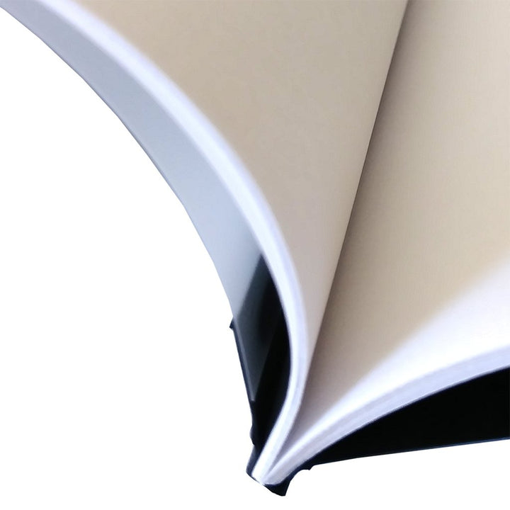 Coverbind Clear Matte / Linen Backs Thermal Binding Covers [Portrait, Black, 3/4", 9" X 11"] - Clearance Sale