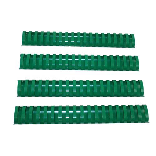 1-1/2" Green Plastic Binding Combs - 50pk