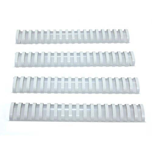 1-1/2" Grey Plastic Binding Combs - 50pk