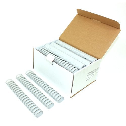 1-1/2" Grey Plastic Binding Combs - 50pk